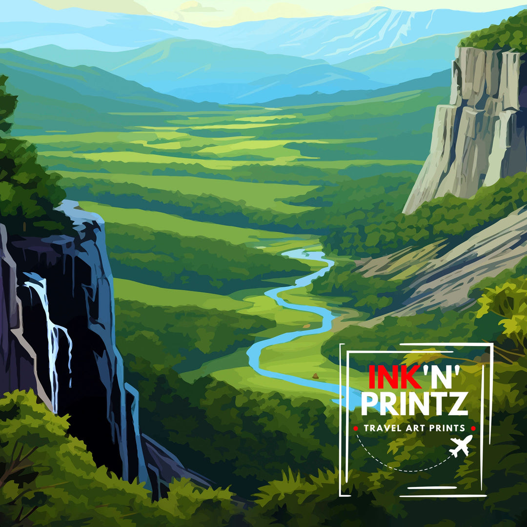 Shawangunk Ridge Travel Print Shawangunk Wall Decor Shawangunk Poster New York Landscape Prints Shawangunk Art Print Shawangunk
