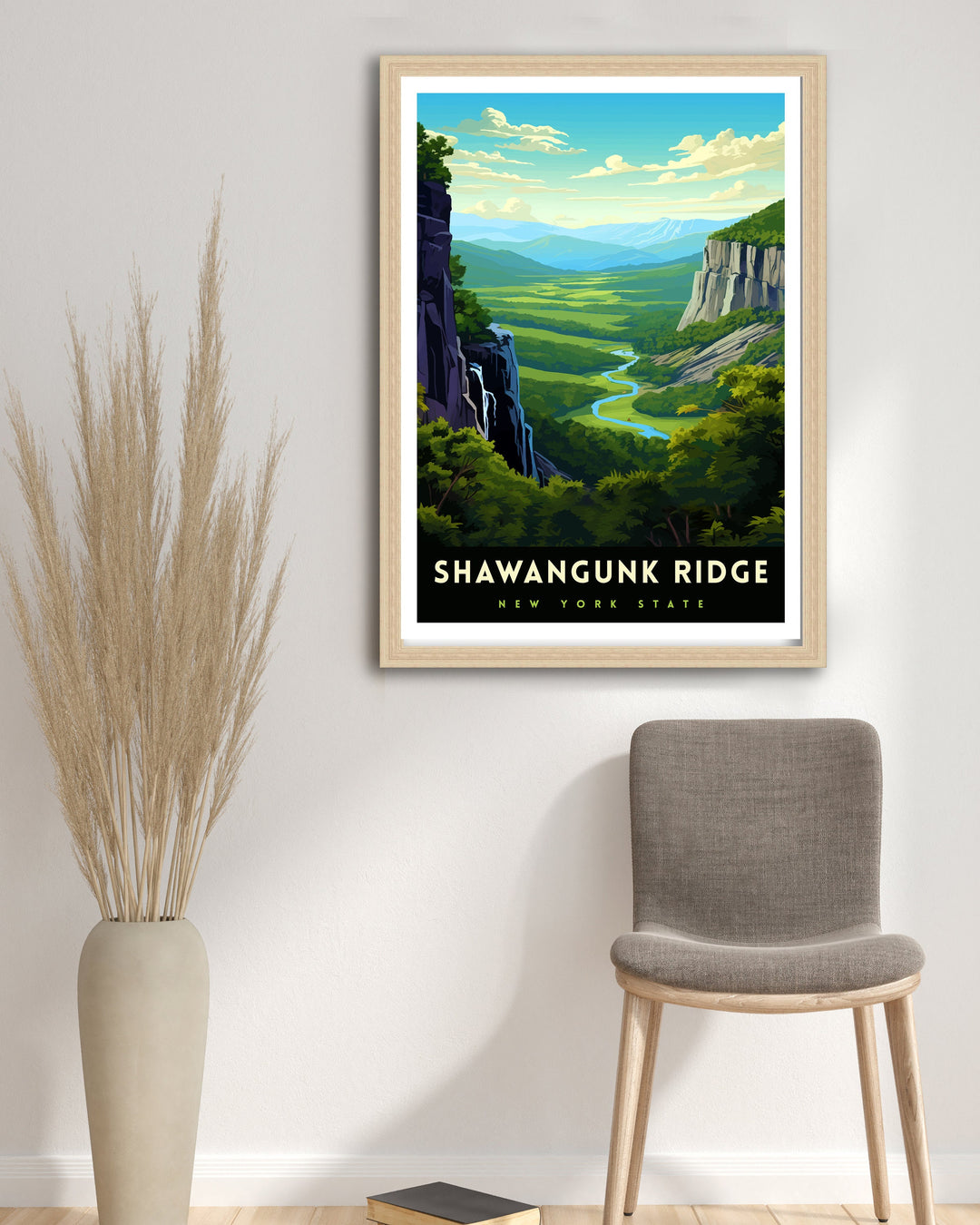 Shawangunk Ridge Travel Print Shawangunk Wall Decor Shawangunk Poster New York Landscape Prints Shawangunk Art Print Shawangunk