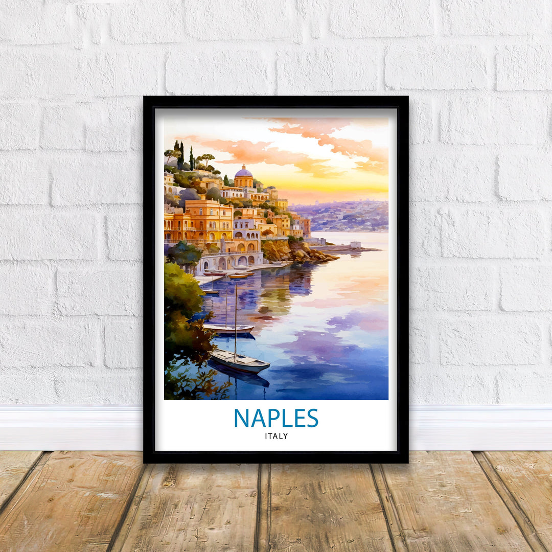 Naples Italy Poster Naples