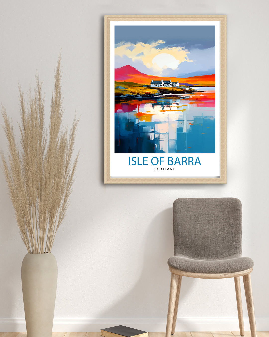 Isle of Barra Travel Poster Barra