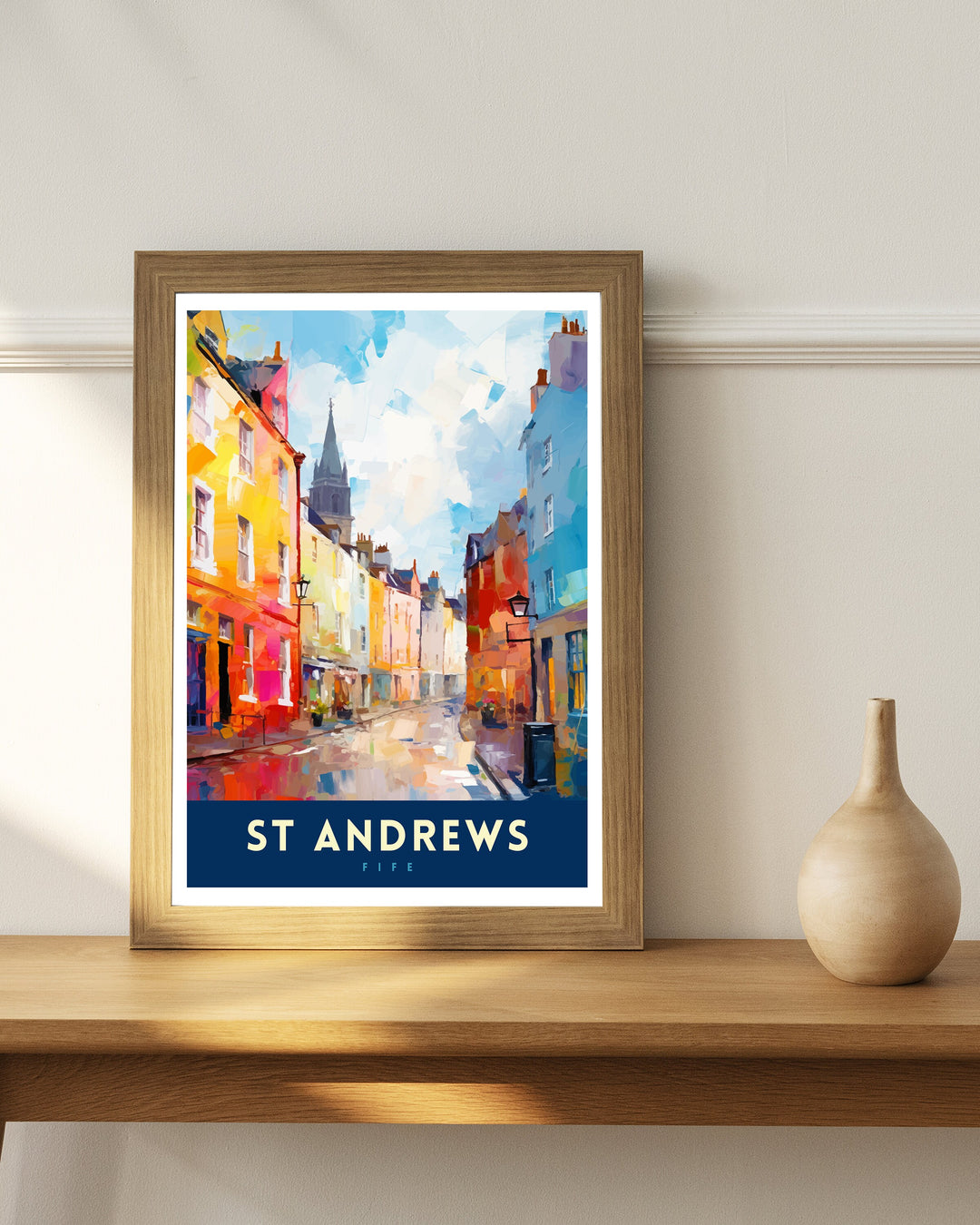 St Andrews Fife Travel Poster St Andrews