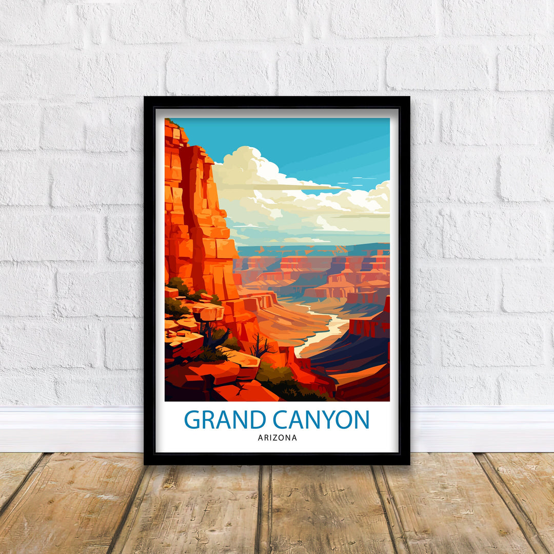 Grand Canyon Travel Print