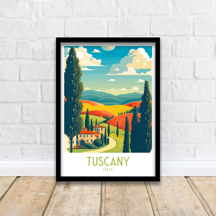 Tuscany Art Poster