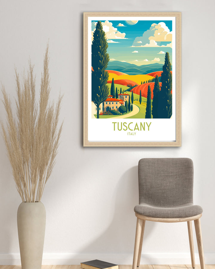 Tuscany Art Poster