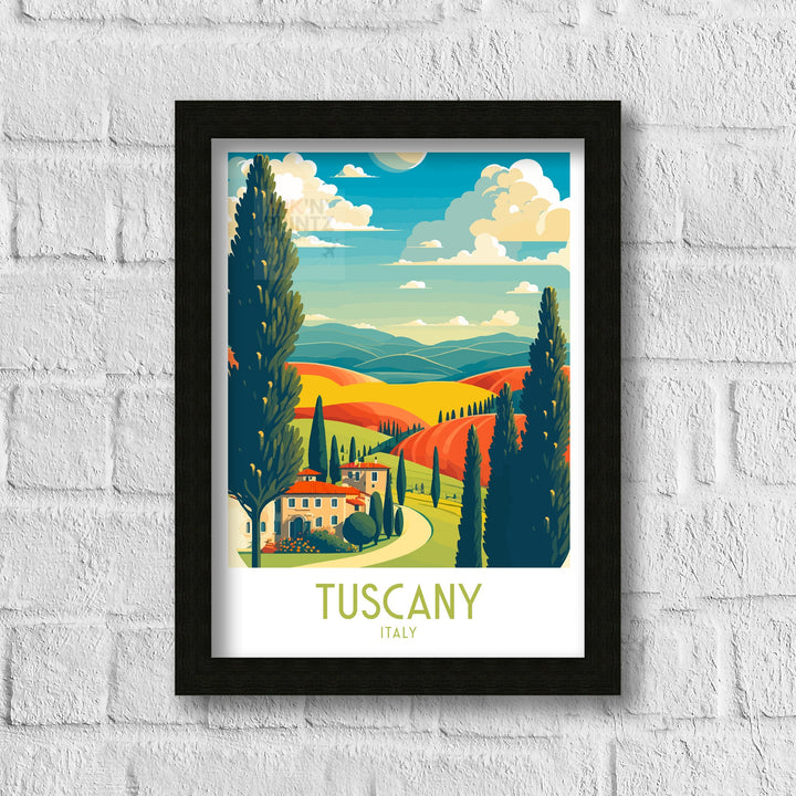 Tuscany Art Poster