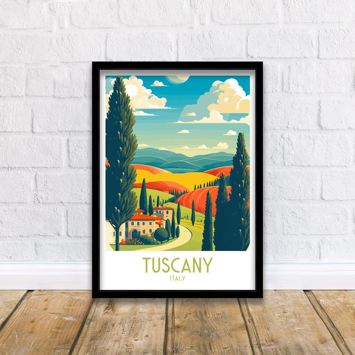 Tuscany Art Poster