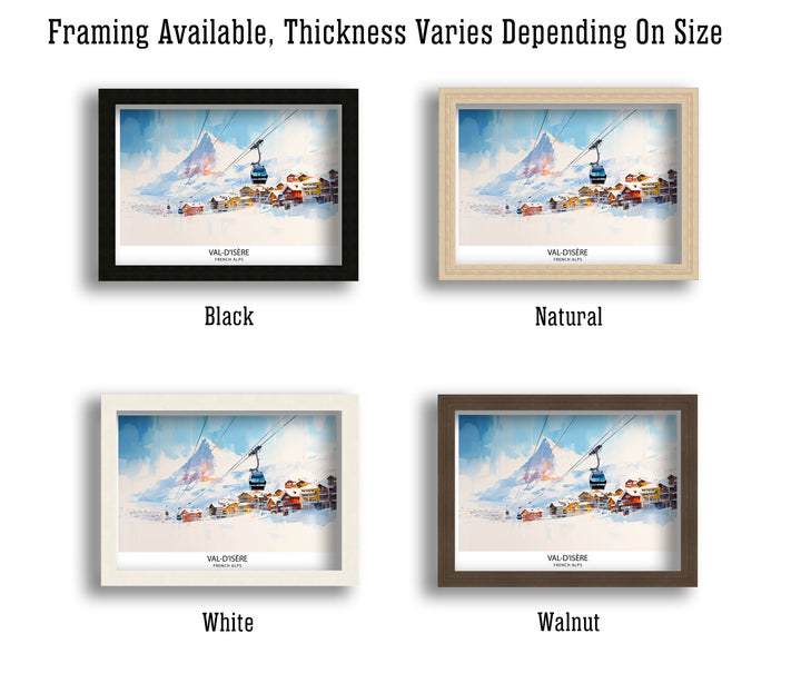 Val d'isere Travel Print