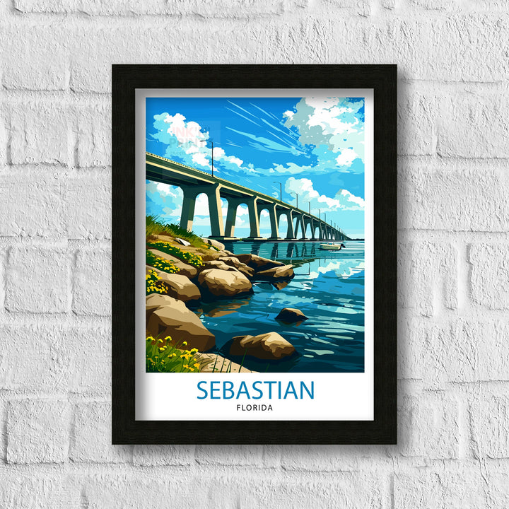 Sebastian Florida Poster