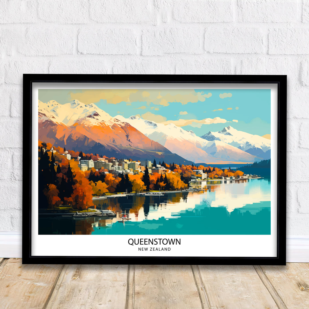 Queenstown New Zealand Print