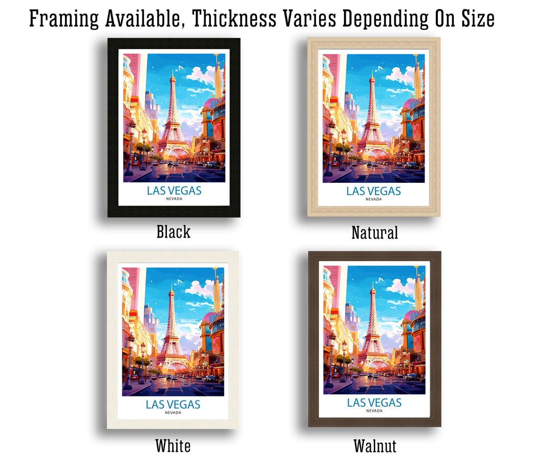 Las Vegas Travel Print| Las Vegas Wall Art Las Vegas Poster Las Vegas Illustration Las Vegas Nevada Travel Poster Las Vegas Souvenir