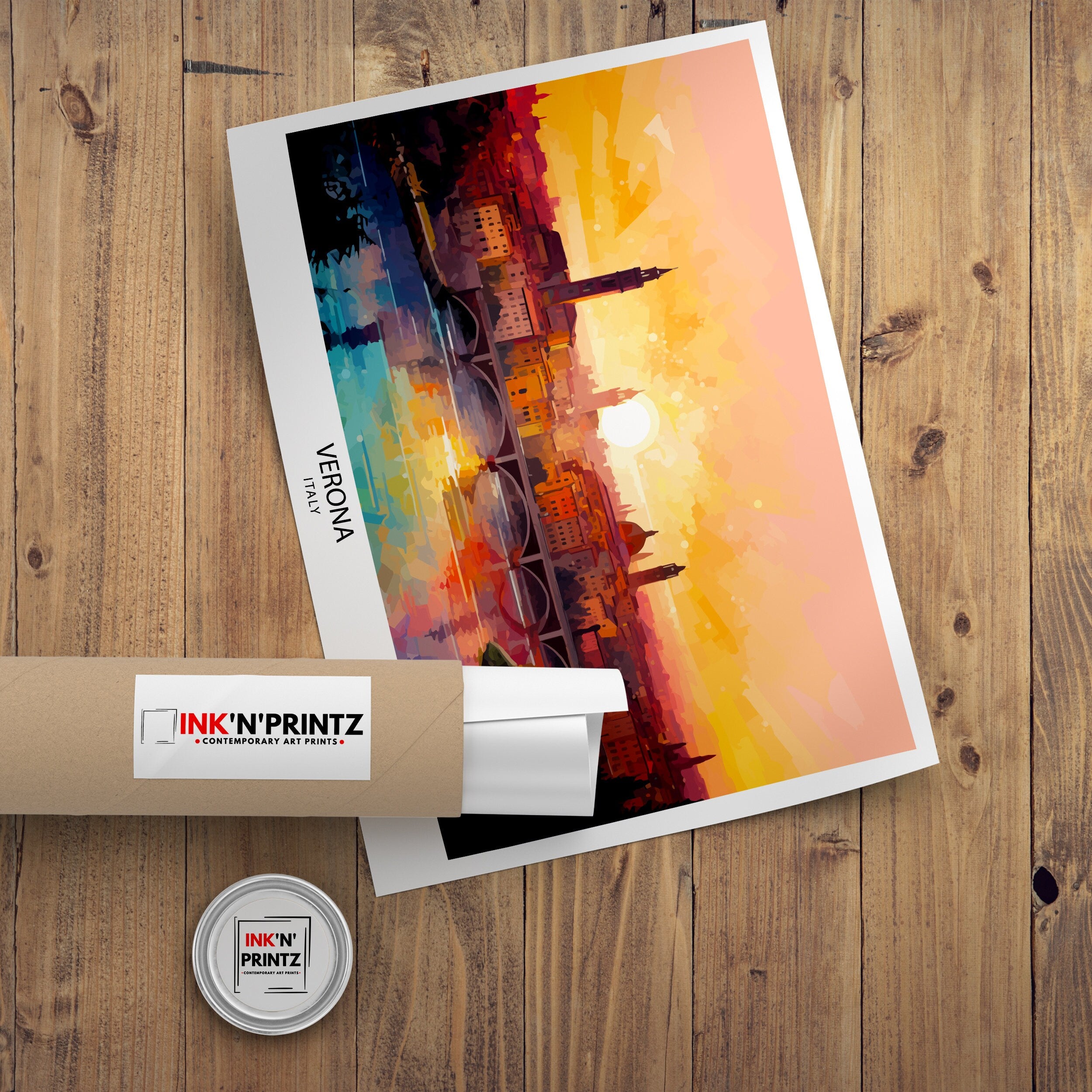 Verona Travel Print Verona Wall Decor Verona Home Living Decor Verona Italy Illustration Travel Poster Gift For Verona
