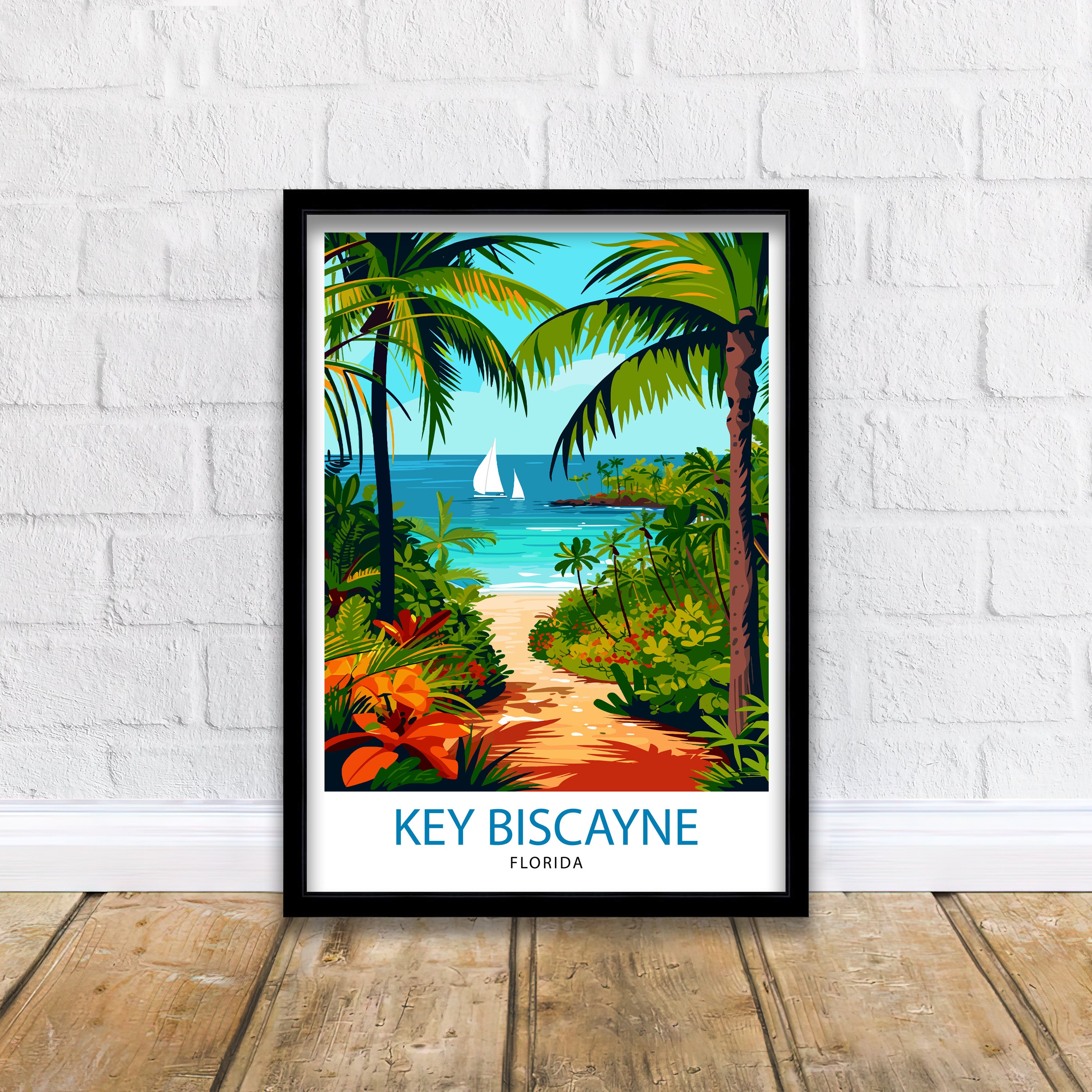 Key Biscayne Florida Poster