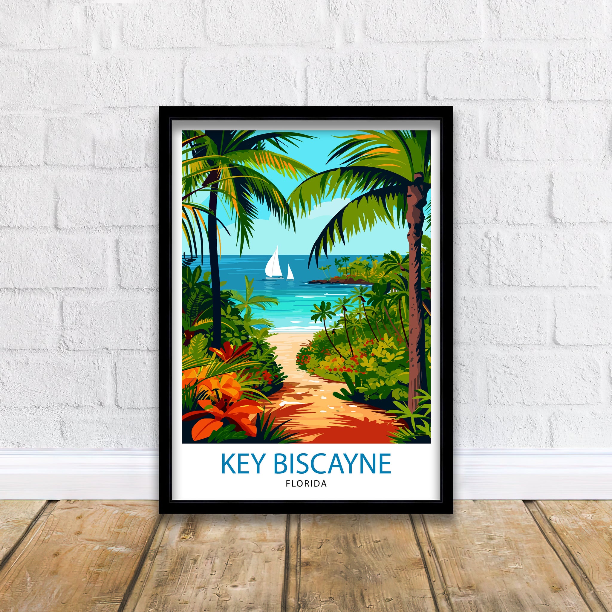Key Biscayne Florida Poster