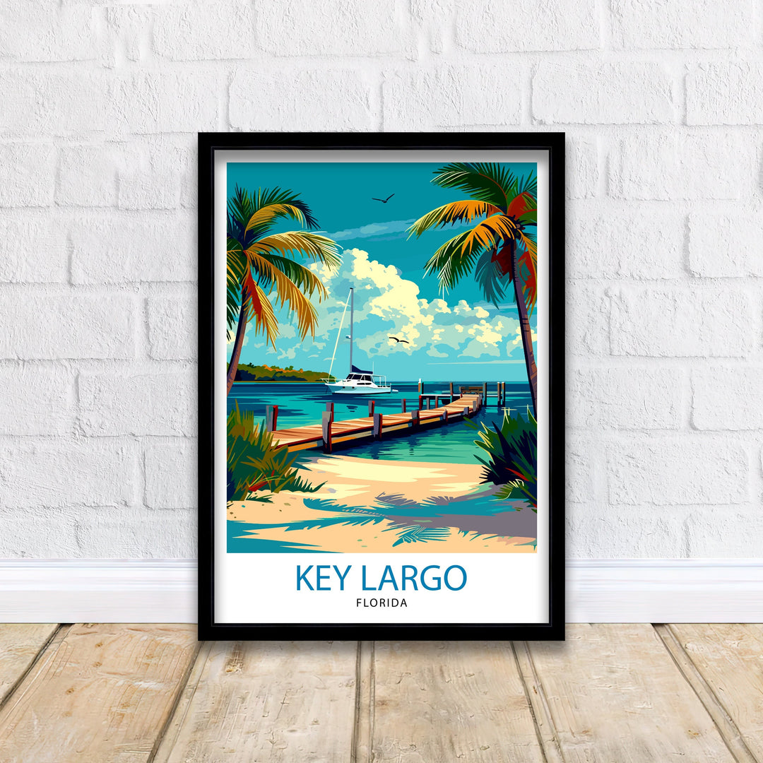 Key Largo Florida Poster