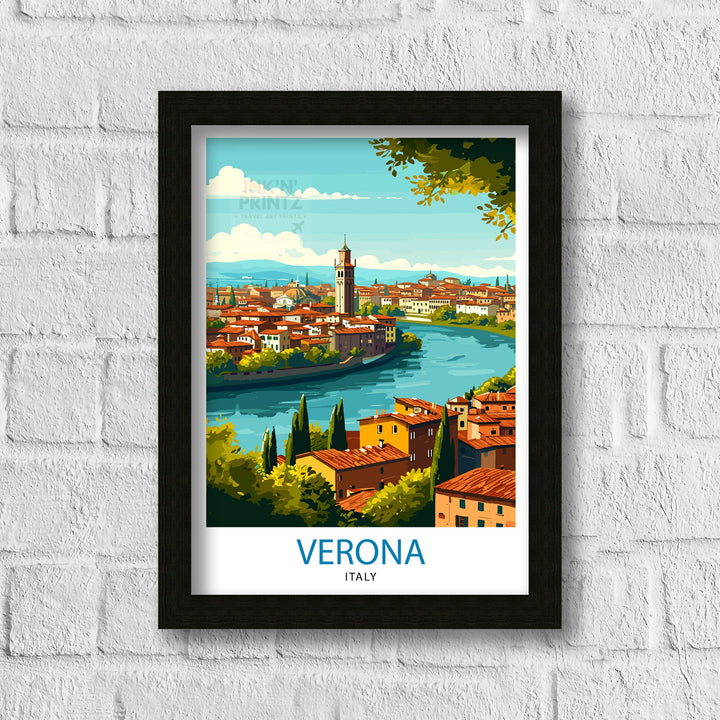 Verona Travel Poster Verona