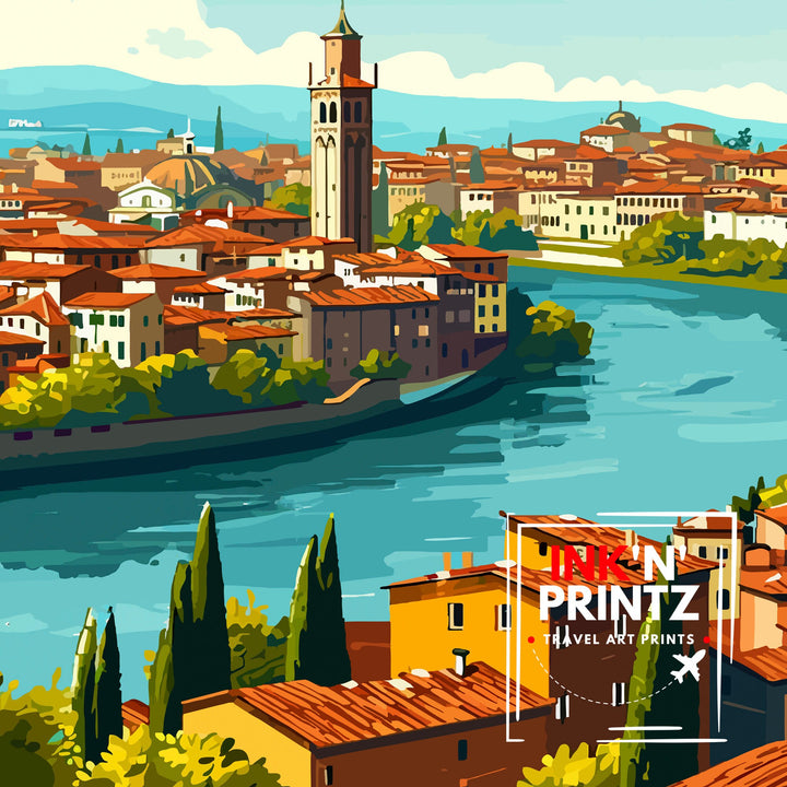 Verona Travel Poster Verona