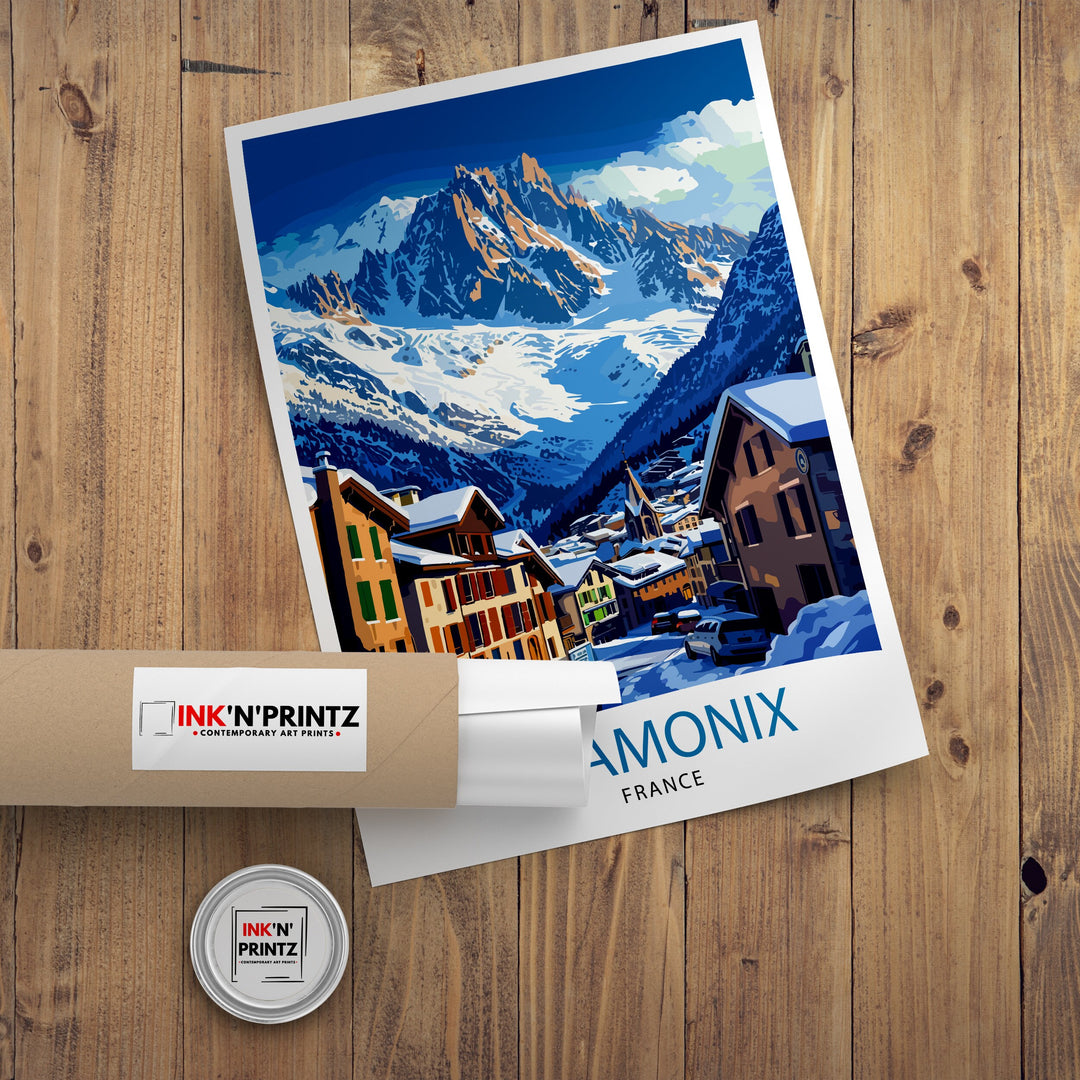 Chamonix France Print