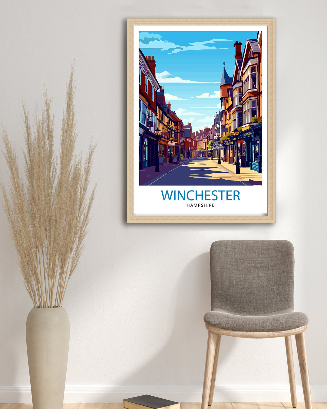 Tenby Pembrokshire Travel Poster, Art Print , Wall Art, Art Print