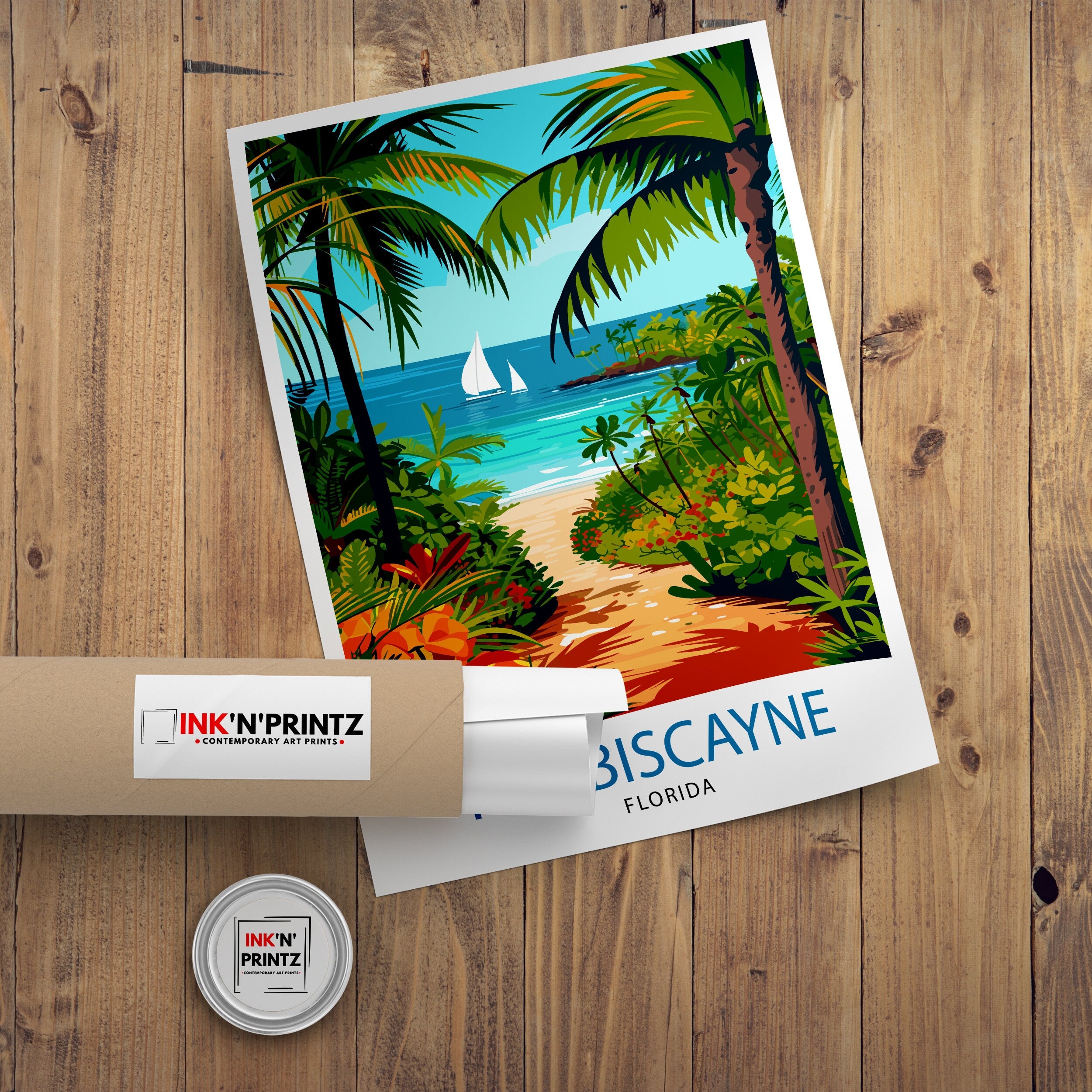 Key Biscayne Florida Poster