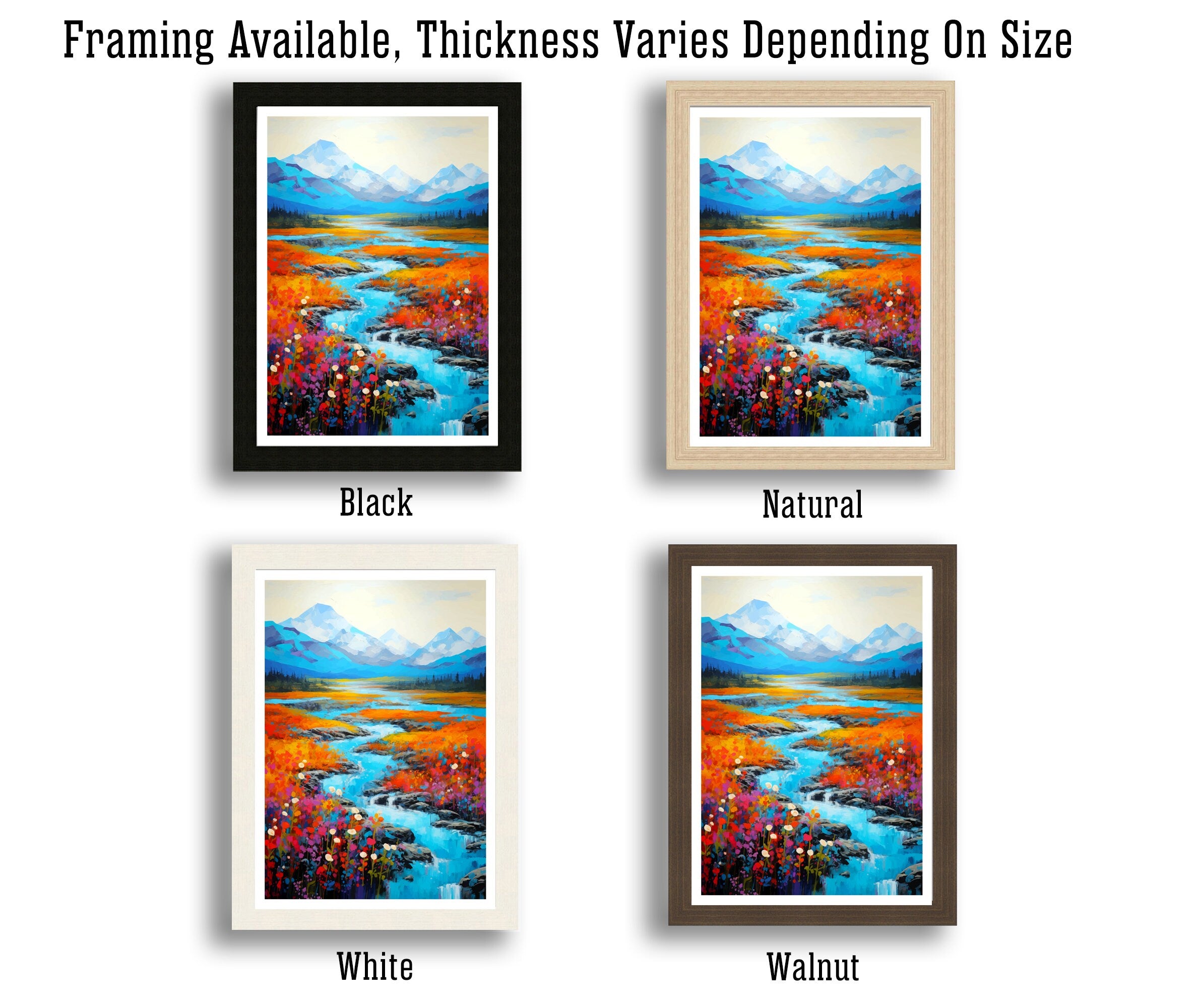 Denali National Park Alaska Travel Print Denali Wall Decor Denali Poster Alaska Travel Prints Denali Art Print Denali Illustration