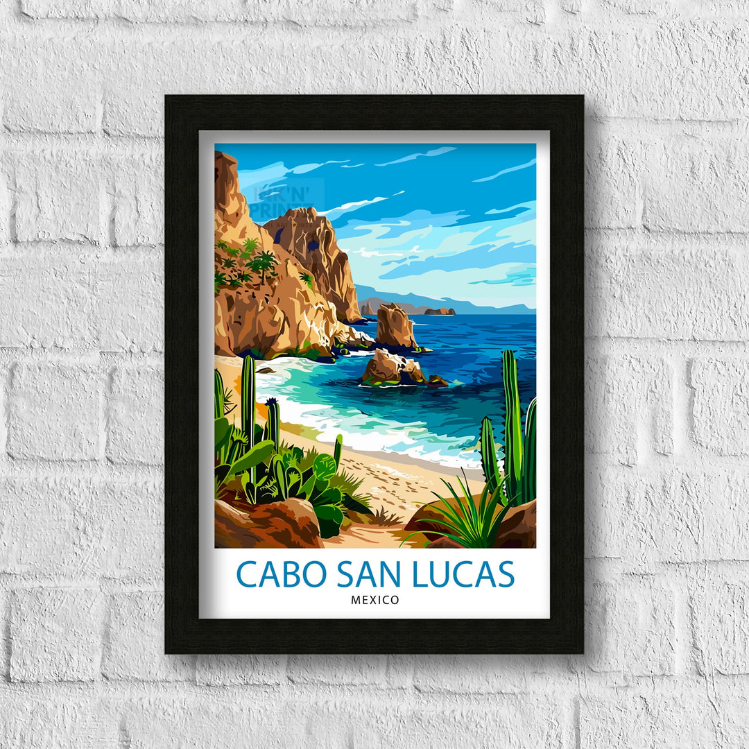 Cabo San Lucas Travel Poster Cabo San Lucas