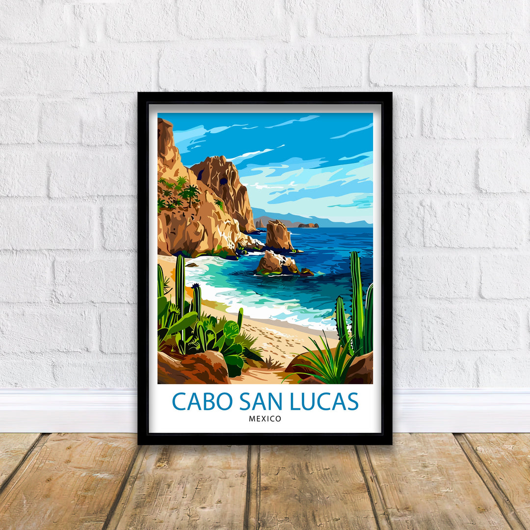 Cabo San Lucas Travel Poster Cabo San Lucas