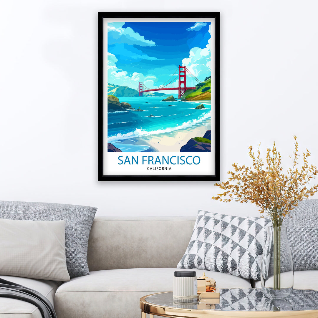 San Francisco Travel Poster