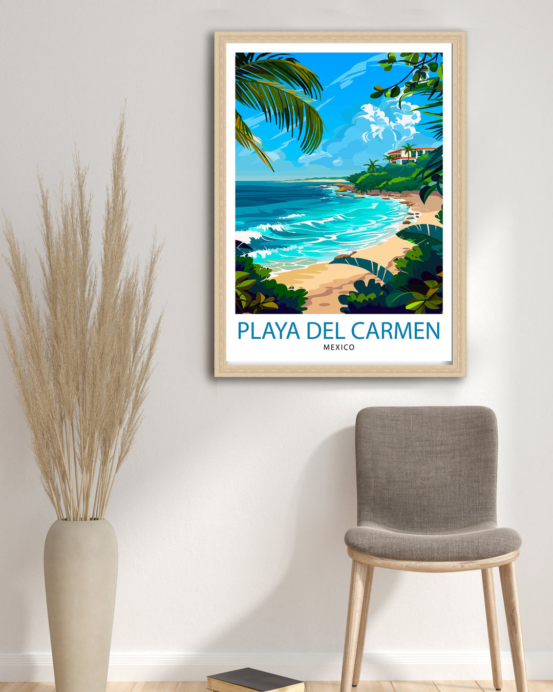 Playa del Carmen Travel Poster Playa del Carmen