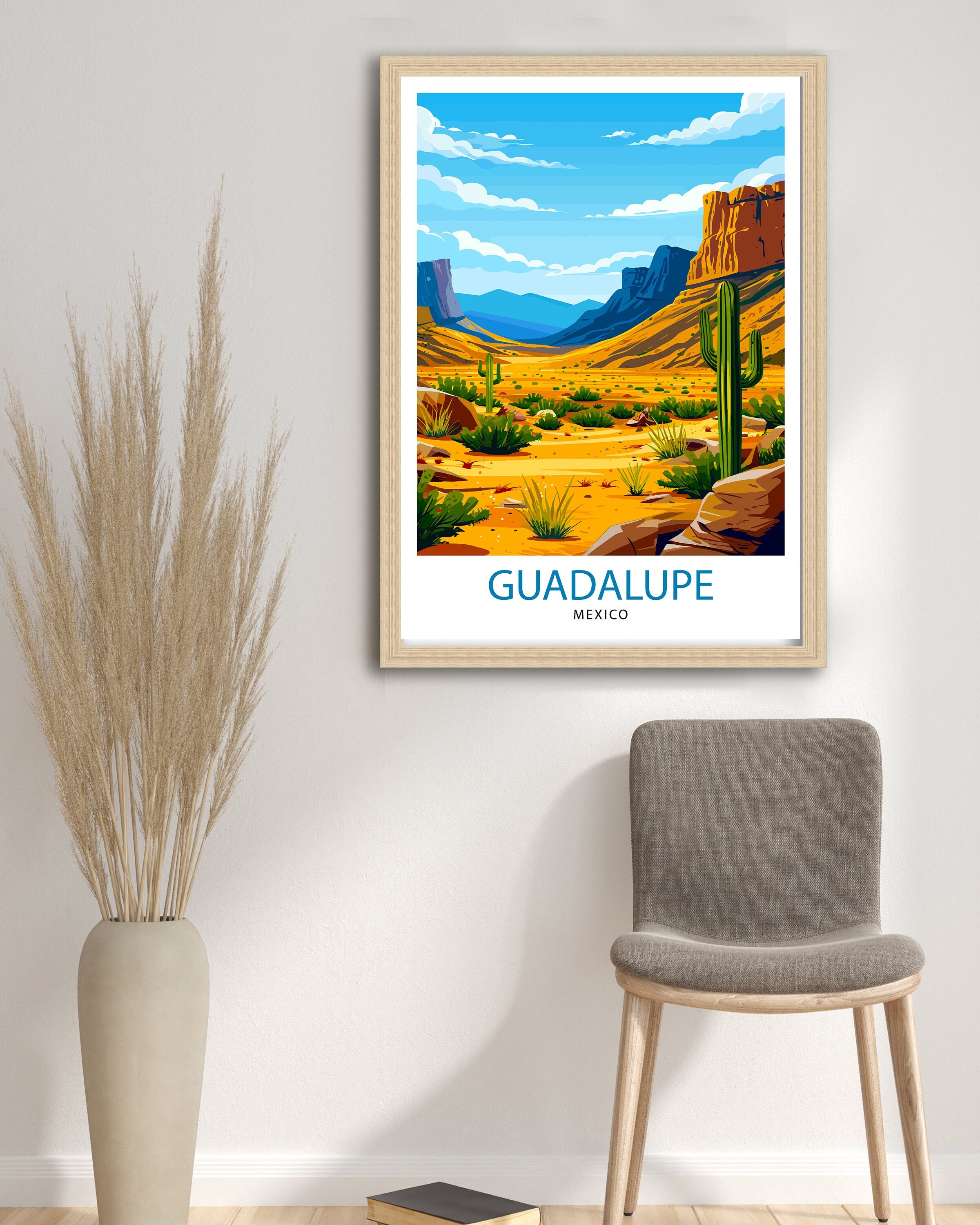 Guadalupe Mountains Texas Travel Print| Texas Wall Decor Guadalupe Mountains Poster Texas Travel Prints Texas Art Print Guadalupe
