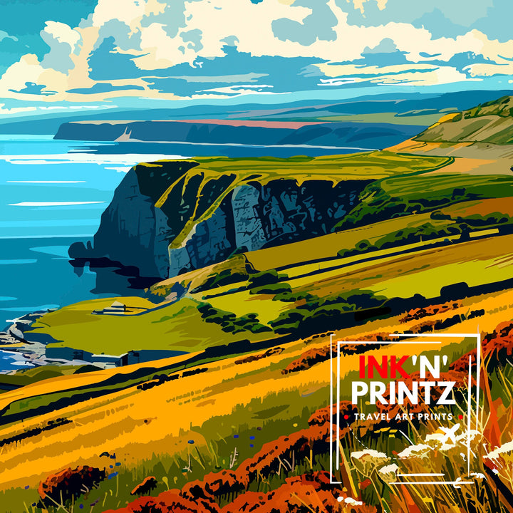 Great Orme Travel Poster Wall Art Great Orme Wall Hanging Home Décor Great Orme Gift Art Lovers Wales Art Lover Gift Poster Art