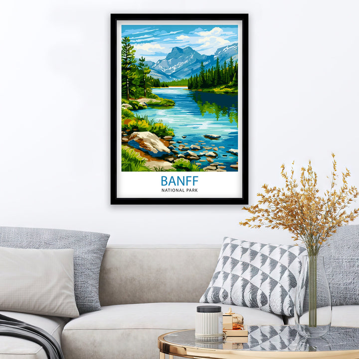 Banff National Park Travel Print