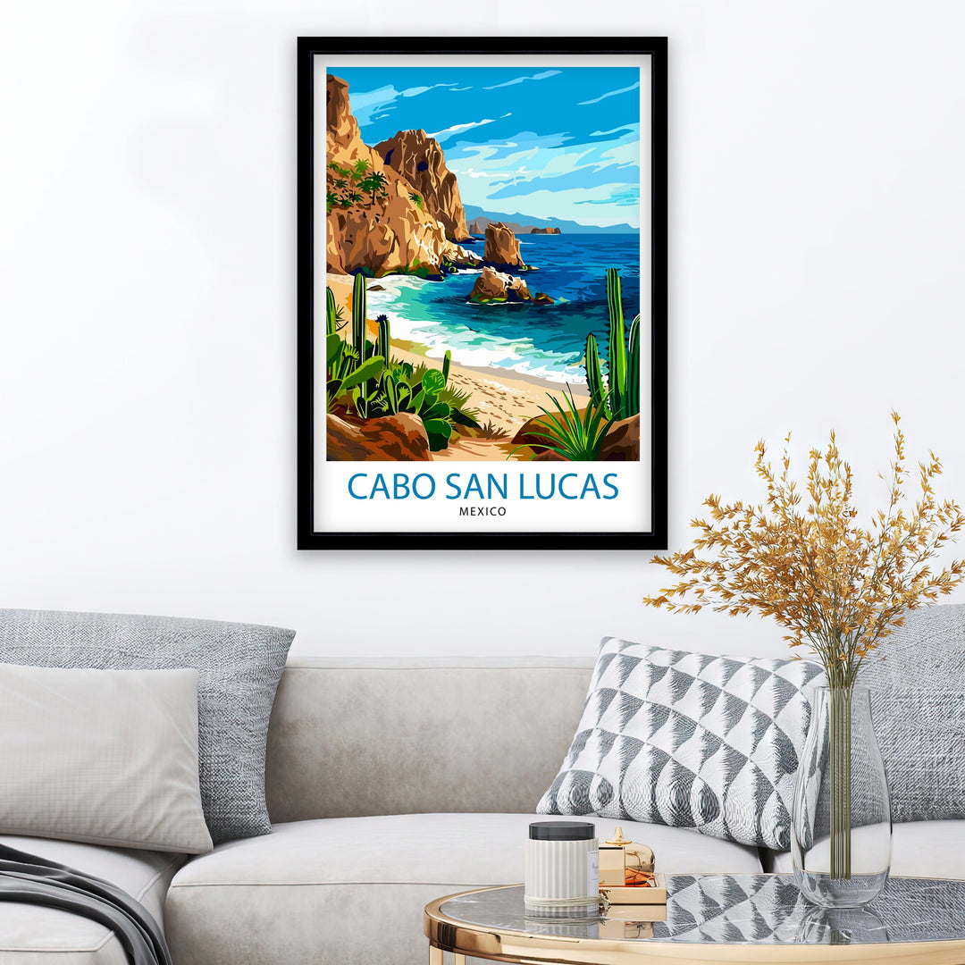 Cabo San Lucas Travel Poster Cabo San Lucas