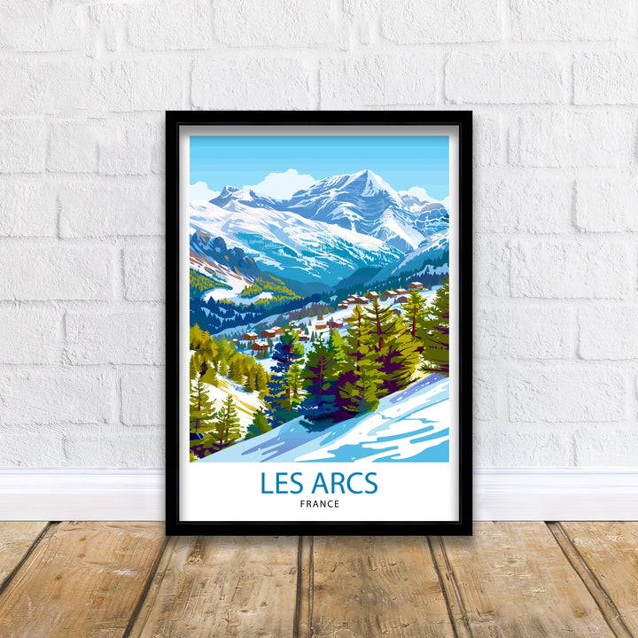 Les Arcs France Poster