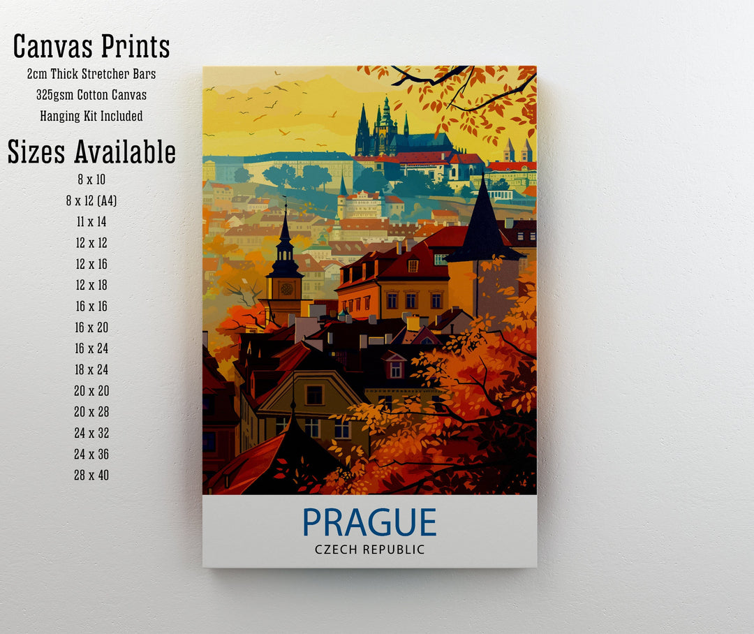 Prague Czech Republic Travel Print Wall Decor Prague Wall Decor Prague Poster Czech Republic Travel Prints Prague Art Print Prague