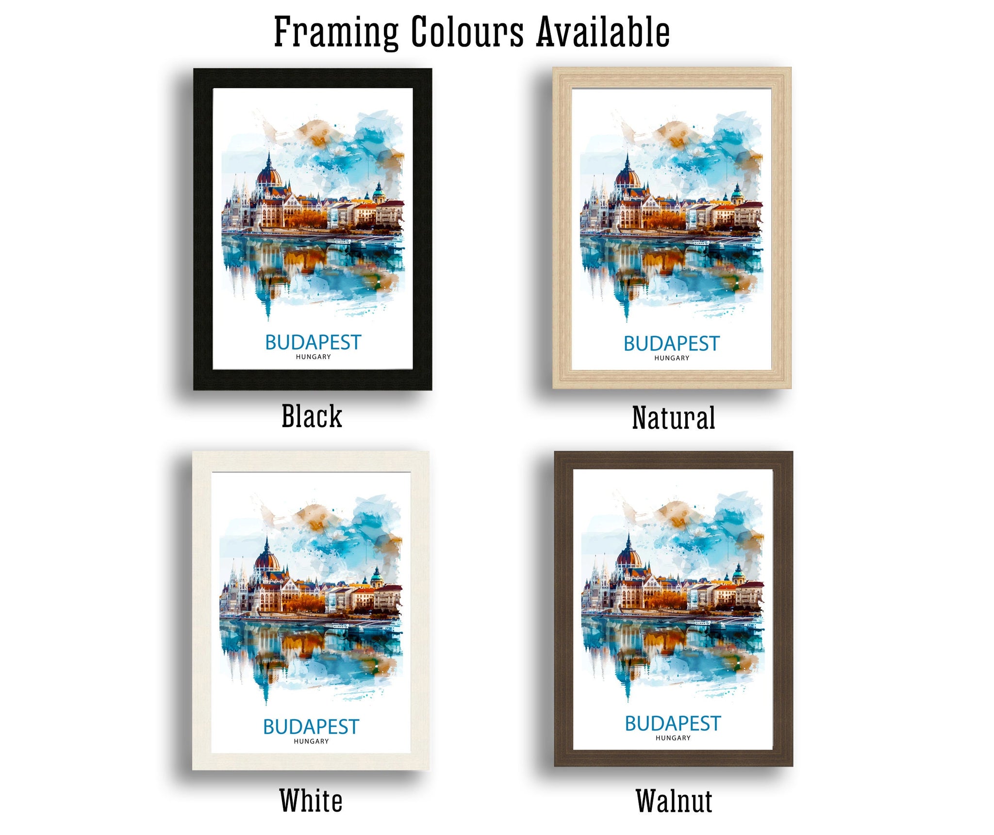 Budapest Hungary Travel Print Wall Decor Wall Art Budapest Wall Hanging Home Décor Budapest Gift Art Lovers Hungary Art Lover Gift Print Art