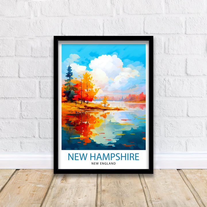 New Hampshire Travel Poster