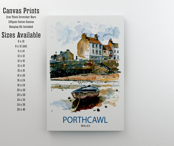 Porthcawl Wales Travel Poster