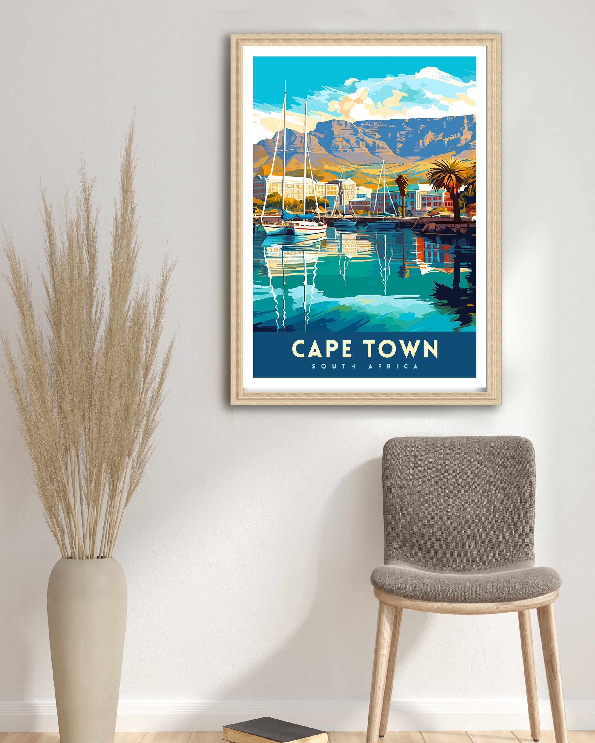Cape Town South Africa Travel Print Cape Town Wall Decor Cape Town Poster South Africa Travel Prints Cape Town Art Print Cape Town