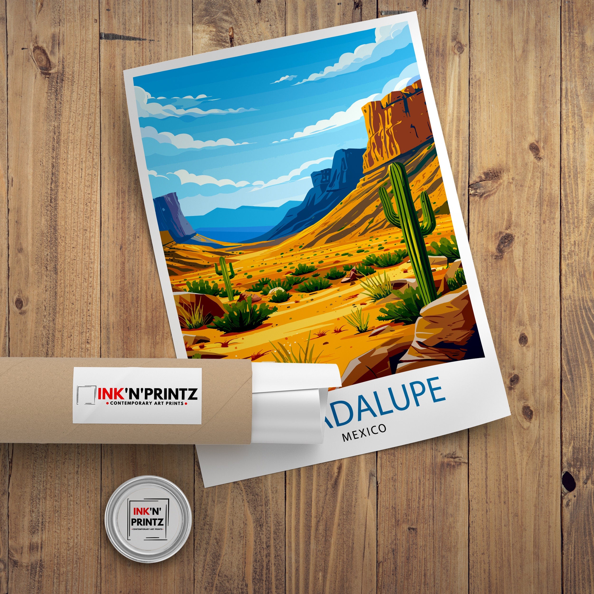 Guadalupe Mountains Texas Travel Print| Texas Wall Decor Guadalupe Mountains Poster Texas Travel Prints Texas Art Print Guadalupe