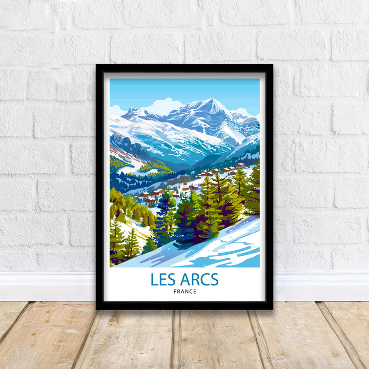 Les Arcs France Poster