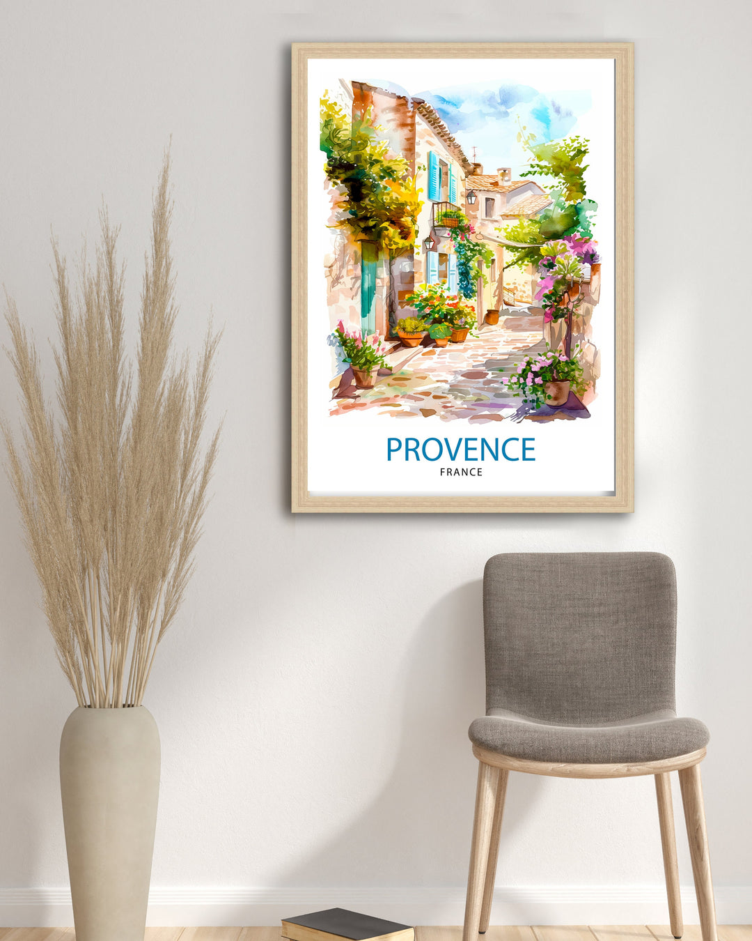 Provence France Travel Poster Provence