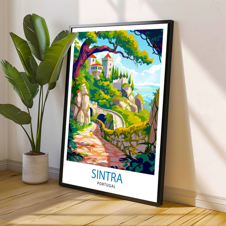 Sintra Portugal Print Sintra Wall Decor Sintra Poster Sintra Art Print Sintra Wall Art Gift for Sintra Travel Sintra Home Decor