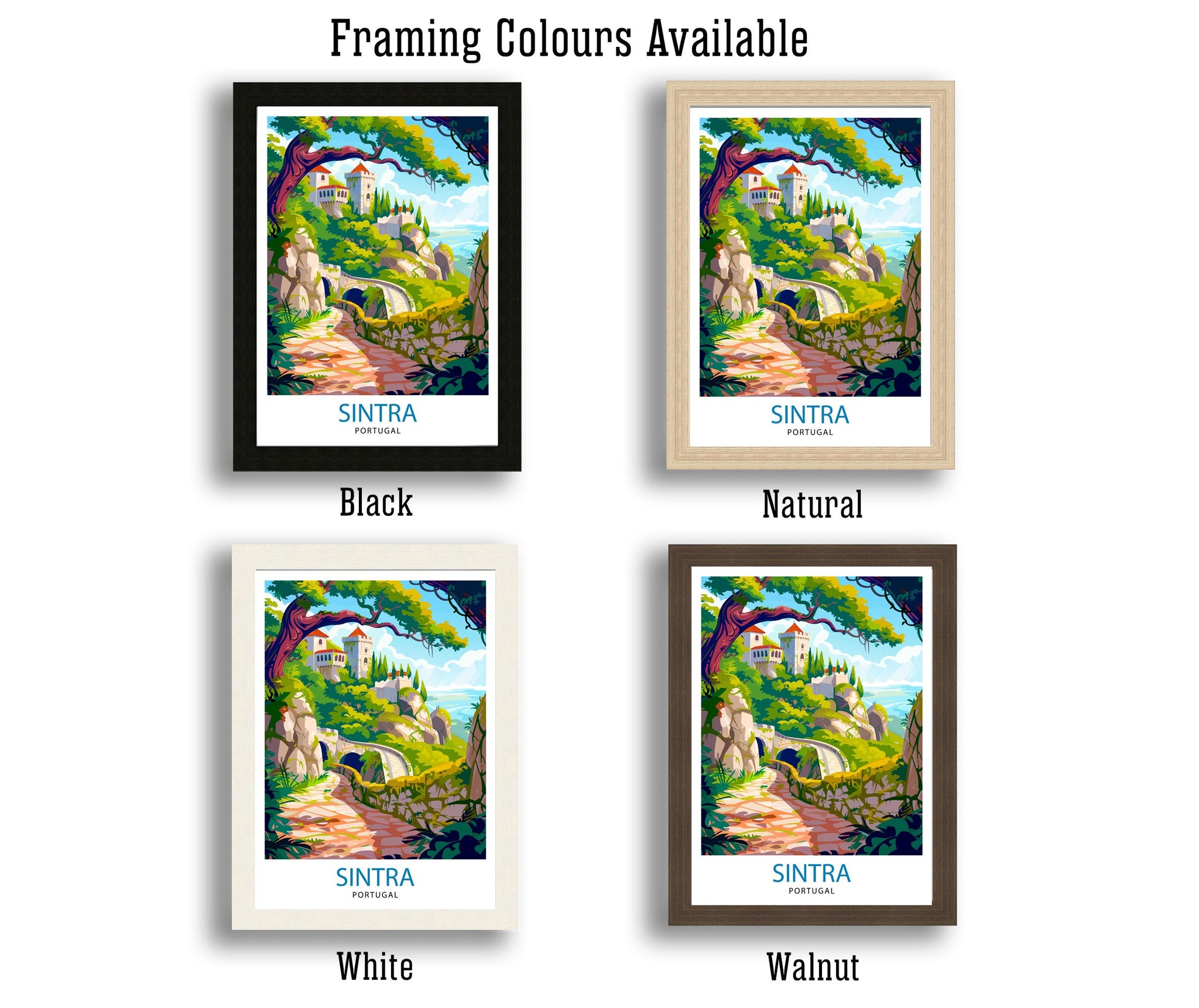 Sintra Portugal Print Sintra Wall Decor Sintra Poster Sintra Art Print Sintra Wall Art Gift for Sintra Travel Sintra Home Decor