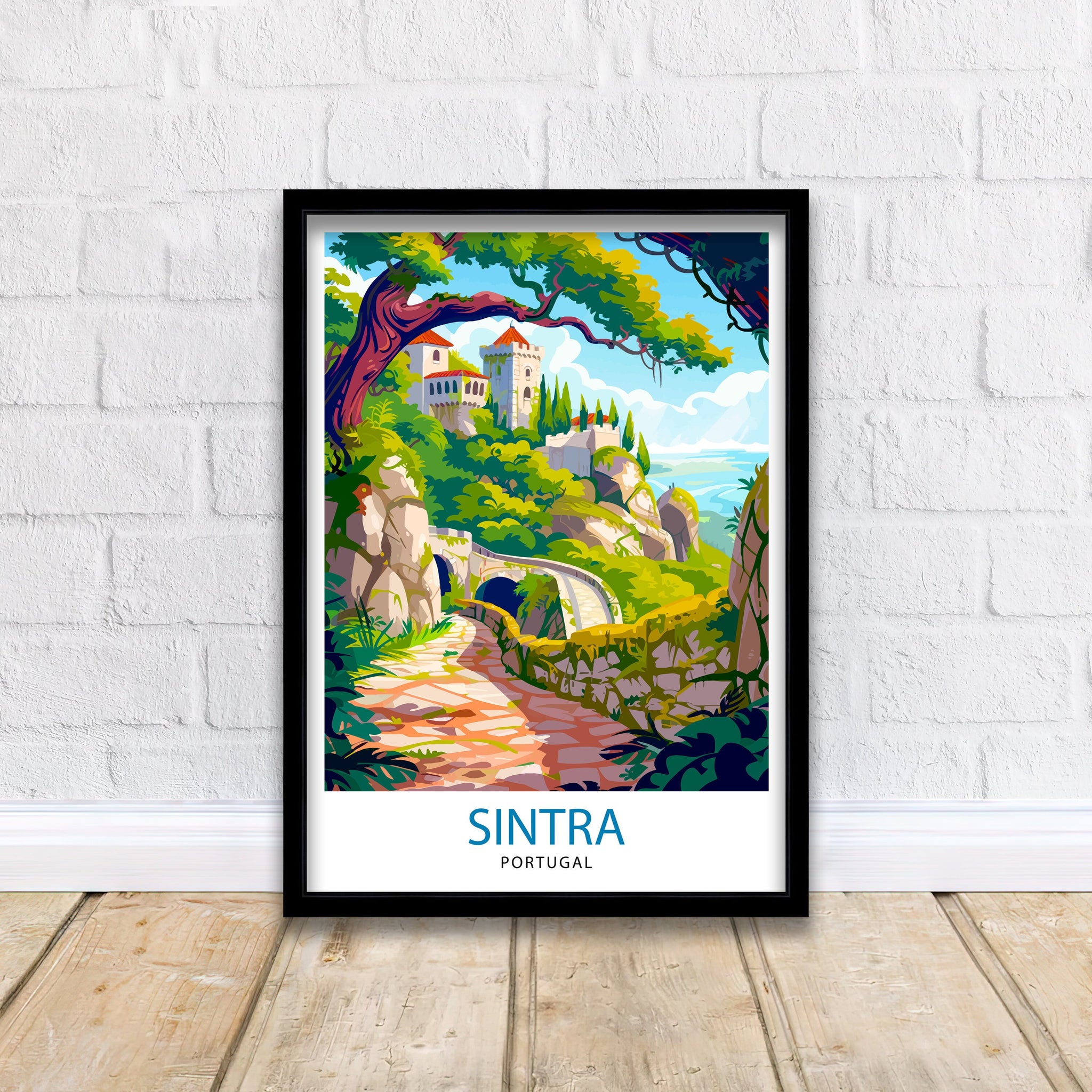 Sintra Portugal Print Sintra Wall Decor Sintra Poster Sintra Art Print Sintra Wall Art Gift for Sintra Travel Sintra Home Decor