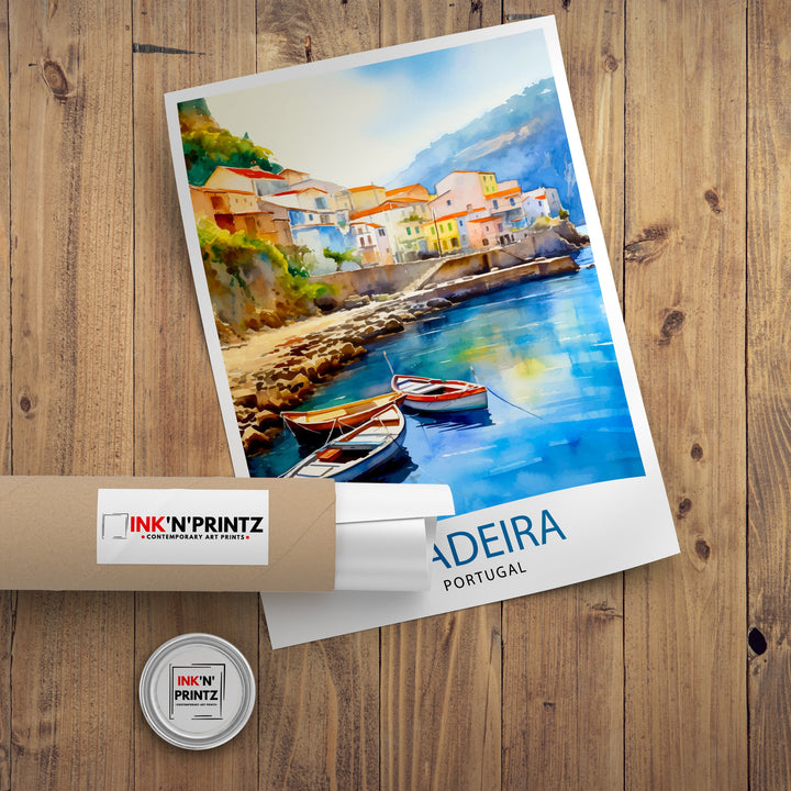 Madeira Portugal Poster Madeira Decor Madeira Poster Madeira Art Madeira Wall Art Gift for Madeira Lovers Madeira Home Decor