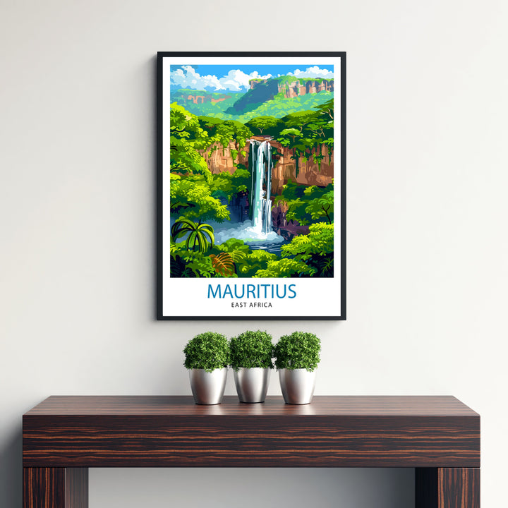 Mauritius Travel Poster Mauritius Poster