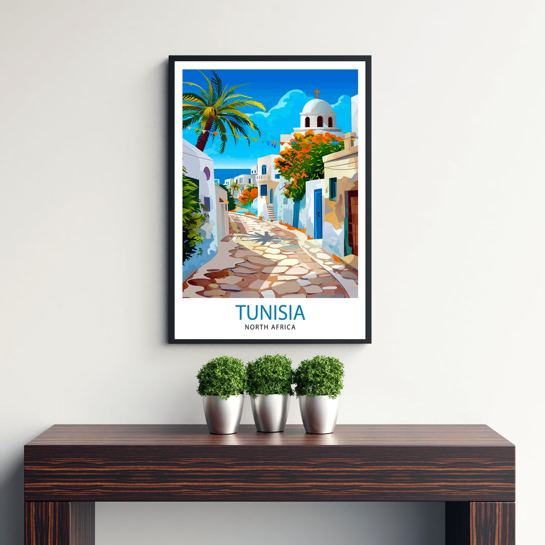 Tunisia Travel Poster