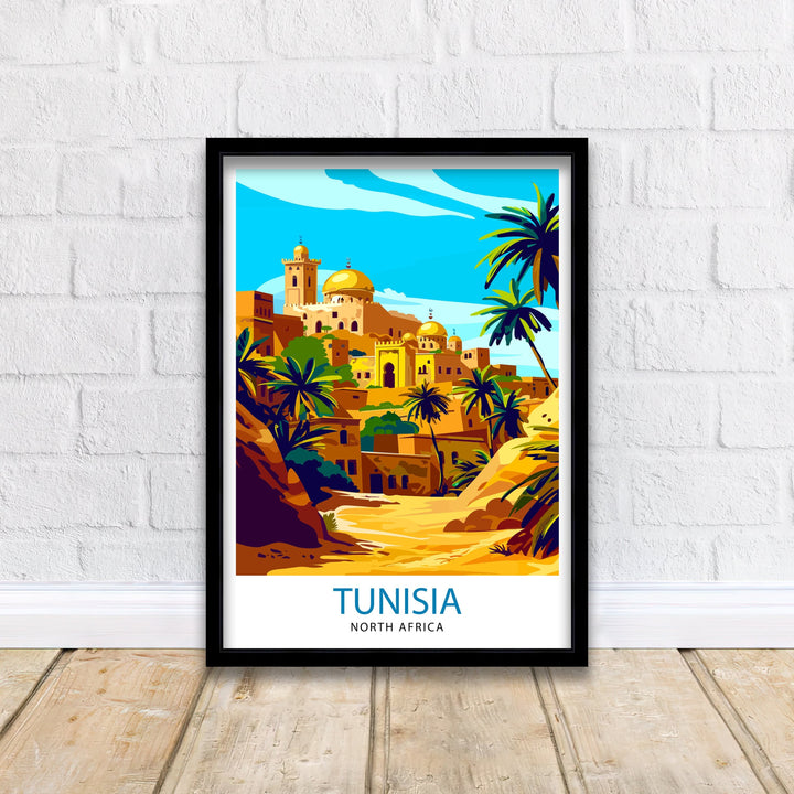 Tunisia Travel Poster