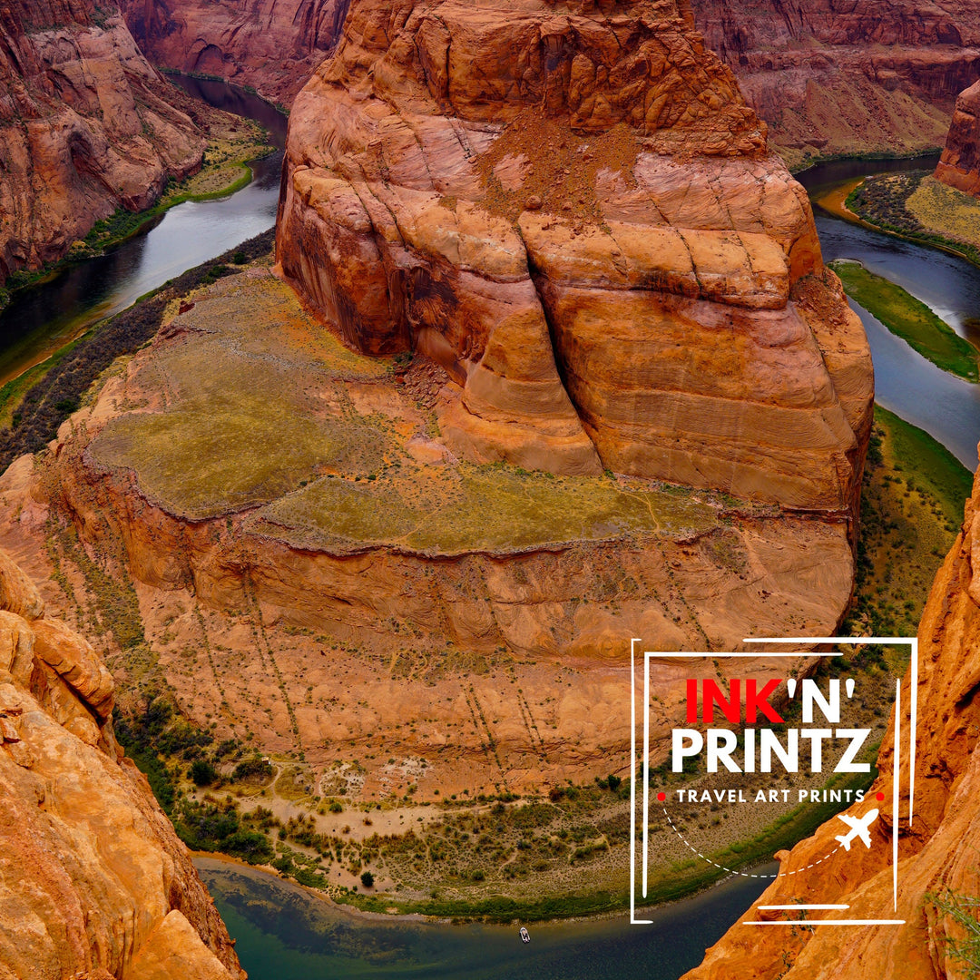 Horseshoe Bend Arizona Travel Print Wall Decor Wall Art Horseshoe Bend Wall Hanging Home Décor Horseshoe Bend Gift Art Lovers Arizona