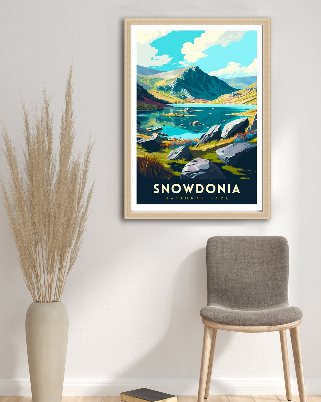 Snowdonia Travel Print | Snowdonia Print | Travel Poster | Wales | Snowdonia Poster | Travel Print | Wales Print | Snowdon Print